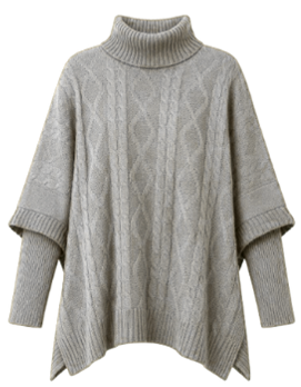 Ruana Roma Gris