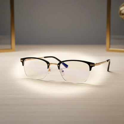 Gafas fotocromáticas con filtro de luz azul y protección UV. Se oscurecen al sol y se aclaran en interiores. Marco TR90 ultraliviano y flexible. Unisex. Incluyen estuche protector y paño de limpieza.