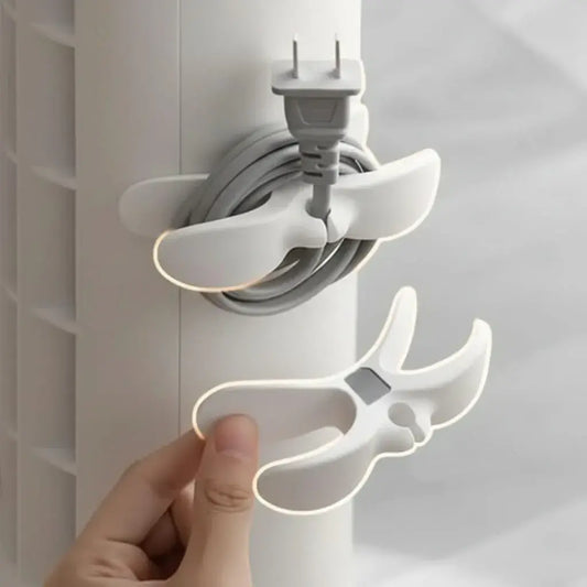 Organizador de cables adhesivo de silicona de 3 cm de ancho para electrodomésticos: freidora de aire, cafetera, licuadora y tostadora. Es fácil de instalar y se usa con una mano. Mantén tu cocina ordenada, sin cables enredados.