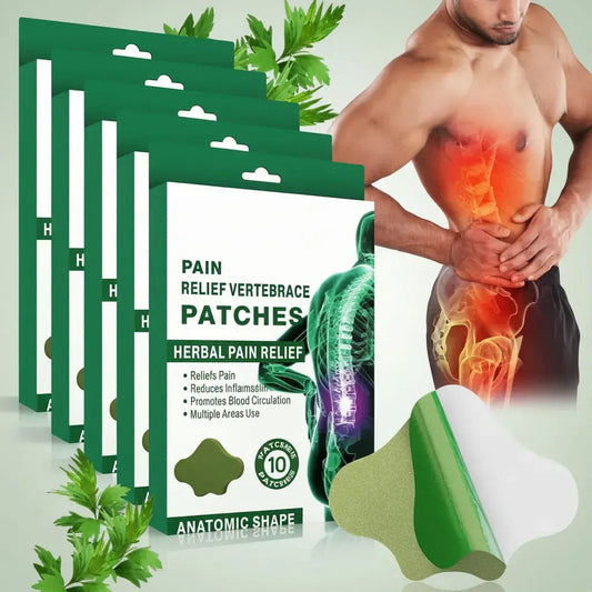 Parches corporales SaluVera elaborados con ingredientes herbales. Forma anatómica que se adapta a la espalda, el cuello y las articulaciones. Fáciles de usar y discretos bajo la ropa. Para tu rutina de autocuidado.