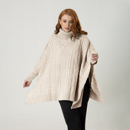 Ruana Roma Beige