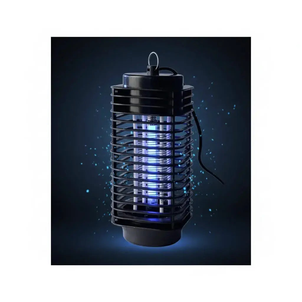 Lámpara Mata Mosquitos Eléctrica con Luz Violeta – Trampa para Zancudos de Enchufe para Casa y Finca, 20 a 50 m²